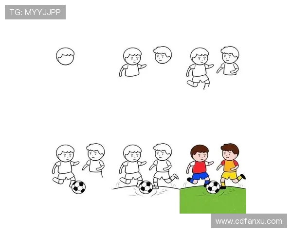 足球明星合照简笔画创作指南轻松绘制你心中的足球偶像